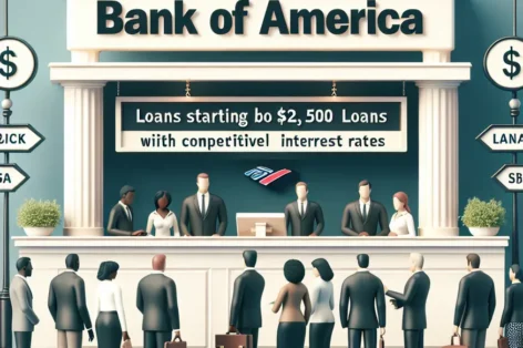 Bank of America Loans Starting at $2,500 with Competitive Interest Rates